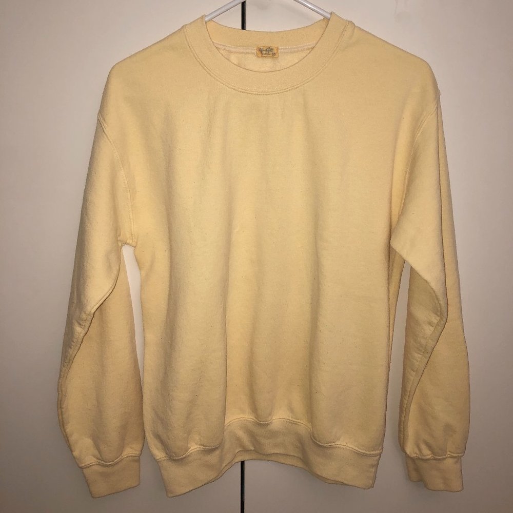 Brandy Melville Yellow Erica Sweatshirt